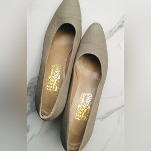 Salvatore Ferragamo Women's Brown Flats